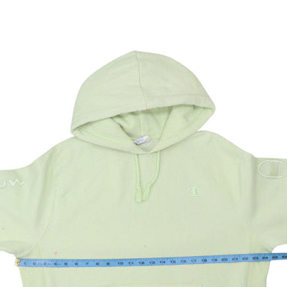 Mens UK Size L Champion Green Pullover Hoodie