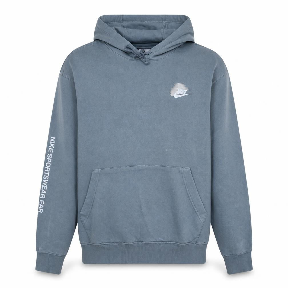 Mens UK Size L Nike Grey Pullover Hoodie