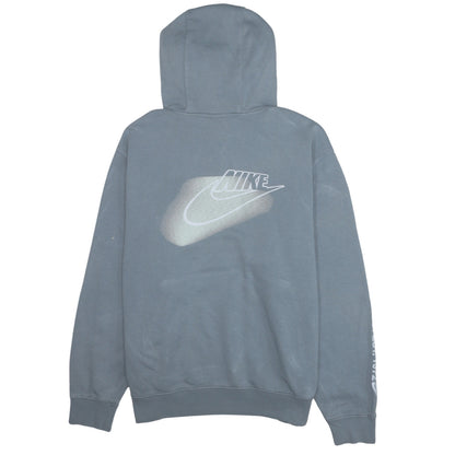 Mens UK Size L Nike Grey Pullover Hoodie