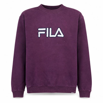 Mens UK Size M FILA Purple Pullover Sweatshirt