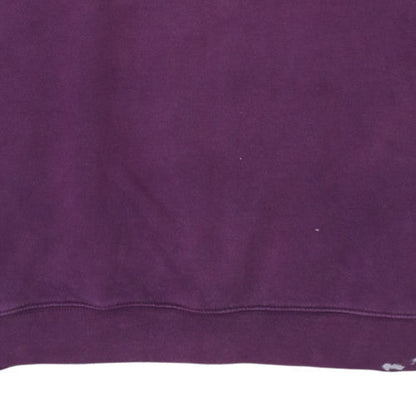 Mens UK Size M FILA Purple Pullover Sweatshirt