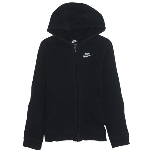 Teens UK Size L Nike Black Full Zip Hoodie