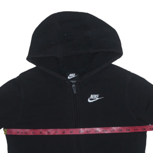 Teens UK Size L Nike Black Full Zip Hoodie