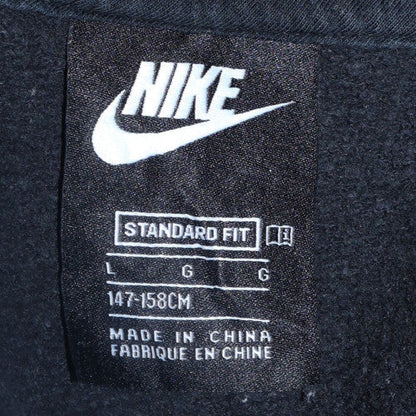 Teens UK Size L Nike Black Full Zip Hoodie