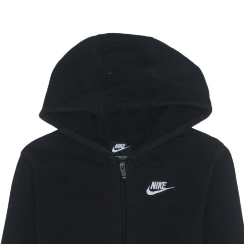 Teens UK Size L Nike Black Full Zip Hoodie