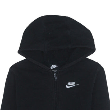 Teens UK Size L Nike Black Full Zip Hoodie