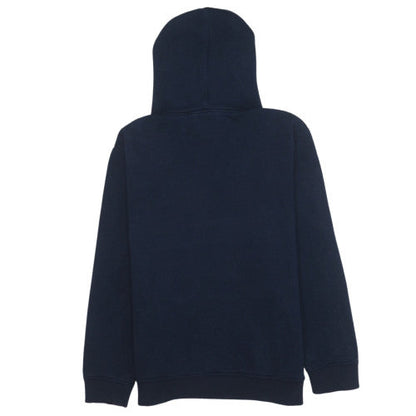 Mens UK Size L adidas Blue Pullover Hoodie