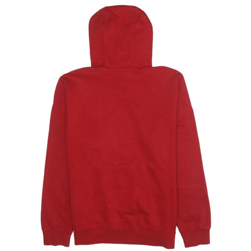 Mens UK Size S Nike Red Pullover Hoodie