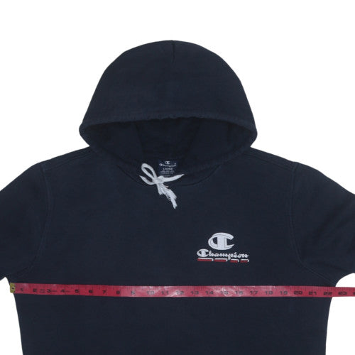 Mens UK Size L Champion Blue Pullover Hoodie
