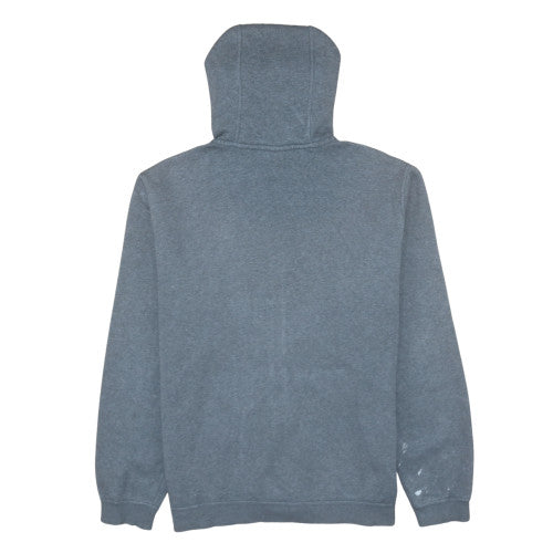 Mens UK Size L Nike Grey Full Zip Hoodie