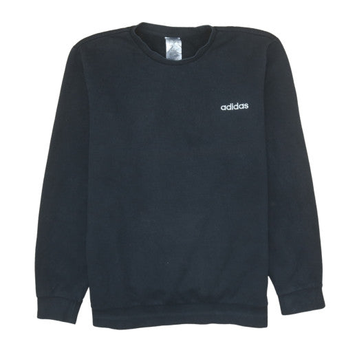 Mens UK Size L adidas Black Pullover Sweatshirt
