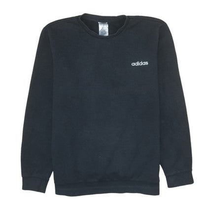 Mens UK Size L adidas Black Pullover Sweatshirt