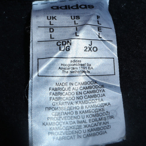Mens UK Size L adidas Black Pullover Sweatshirt