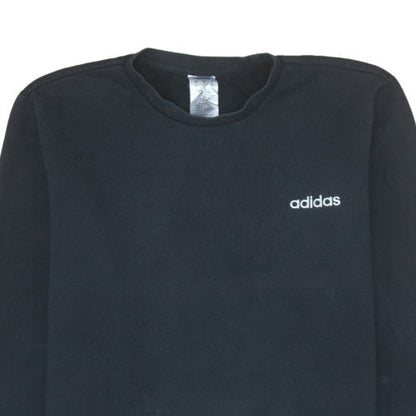 Mens UK Size L adidas Black Pullover Sweatshirt