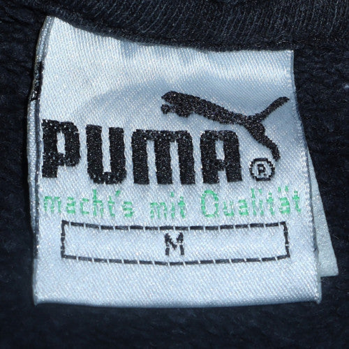 Mens UK Size M PUMA Black Pullover Sweatshirt