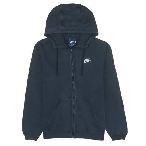 Mens UK Size M Nike Black Full Zip Hoodie
