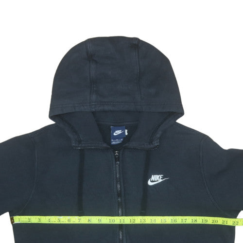 Mens UK Size M Nike Black Full Zip Hoodie