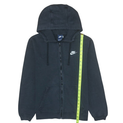 Mens UK Size M Nike Black Full Zip Hoodie