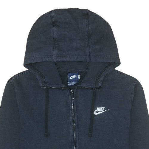 Mens UK Size M Nike Black Full Zip Hoodie