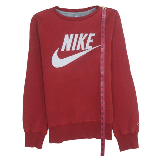 Mens UK Size XS Nike Red Pullover Sweatshirt