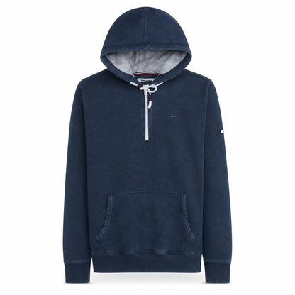 Mens UK Size S Tommy Jeans Blue Pullover Hoodie