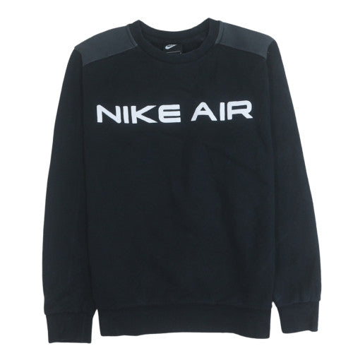 Mens UK Size M Nike Black Pullover Sweatshirt