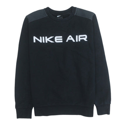 Mens UK Size M Nike Black Pullover Sweatshirt