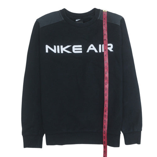 Mens UK Size M Nike Black Pullover Sweatshirt