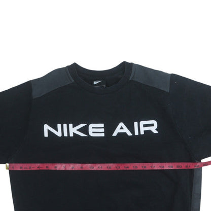 Mens UK Size M Nike Black Pullover Sweatshirt