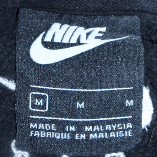 Mens UK Size M Nike Black Pullover Sweatshirt