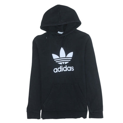 Mens UK Size M adidas Black Pullover Hoodie