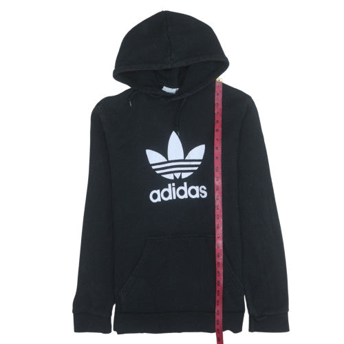 Mens UK Size M adidas Black Pullover Hoodie