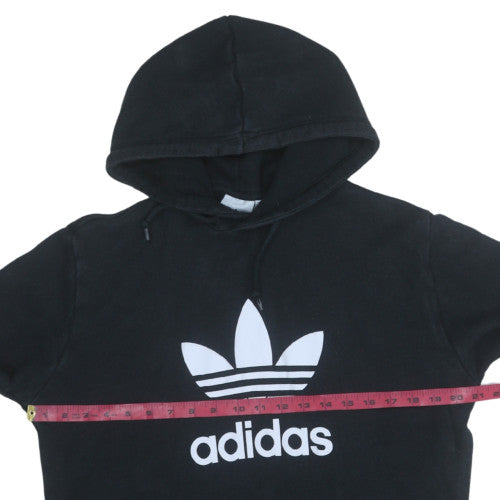 Mens UK Size M adidas Black Pullover Hoodie