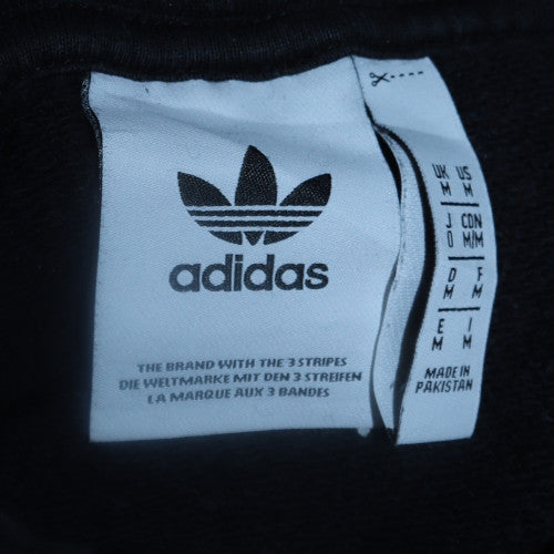 Mens UK Size M adidas Black Pullover Hoodie