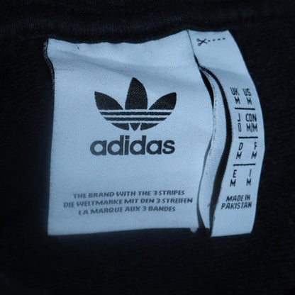 Mens UK Size M adidas Black Pullover Hoodie