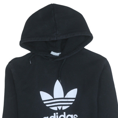 Mens UK Size M adidas Black Pullover Hoodie