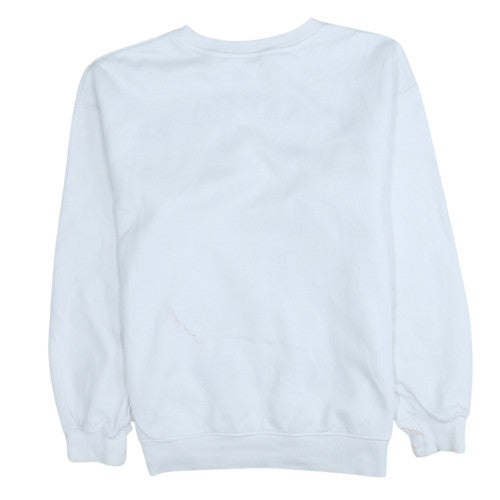 Teens UK Size 12-14 H&M White Pullover Sweatshirt