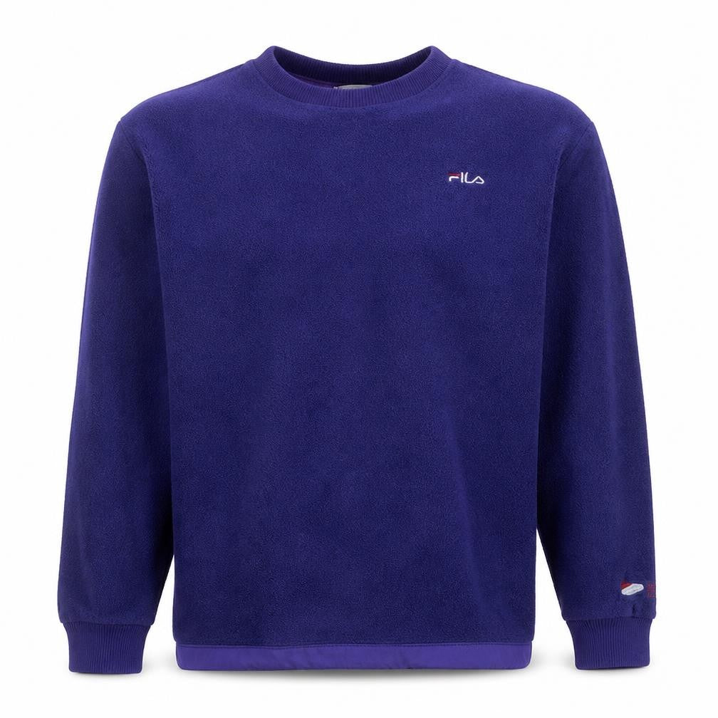Mens UK Size M FILA Purple Pullover Sweatshirt
