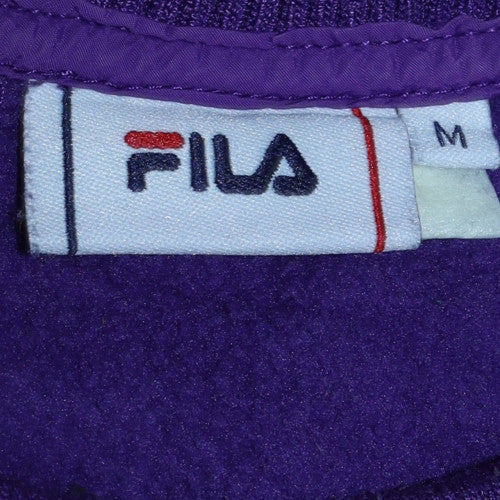 Mens UK Size M FILA Purple Pullover Sweatshirt