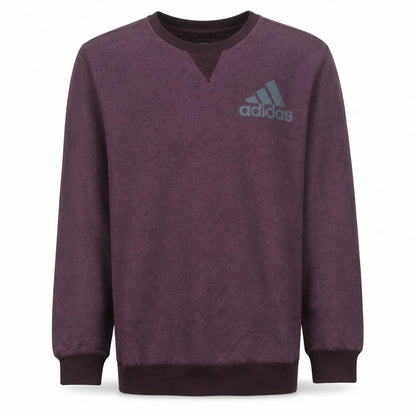 Mens UK Size M adidas Purple Pullover Sweatshirt