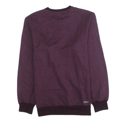 Mens UK Size M adidas Purple Pullover Sweatshirt