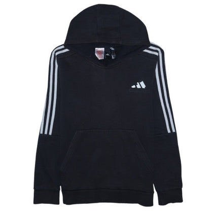 Boys UK Size 13-14 Years adidas Black Pullover Hoodie