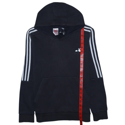 Boys UK Size 13-14 Years adidas Black Pullover Hoodie