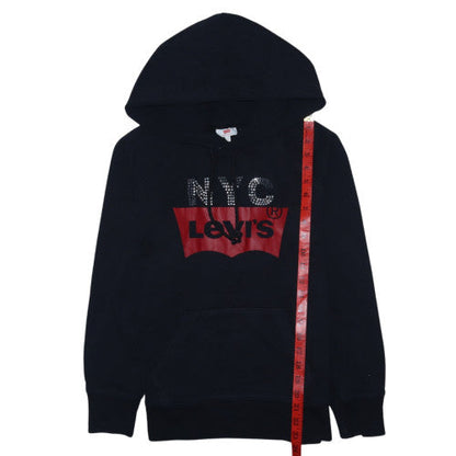 Mens UK Size S Levi's Black Pullover Hoodie