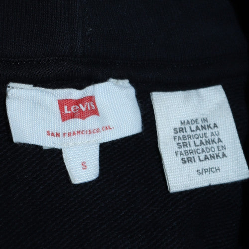 Mens UK Size S Levi's Black Pullover Hoodie