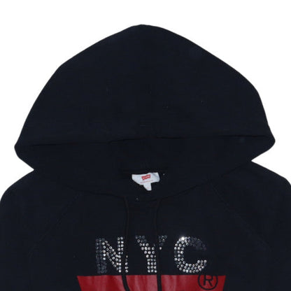 Mens UK Size S Levi's Black Pullover Hoodie