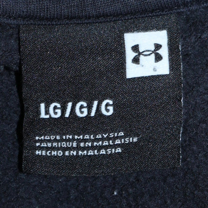 Mens UK Size L Under armour Black Pullover Sweatshirt