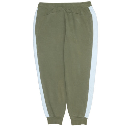 Mens UK Size XL PUMA Regular Fit Jogger Green Trousers