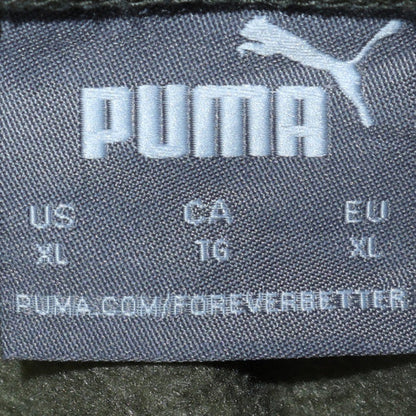 Mens UK Size XL PUMA Regular Fit Jogger Green Trousers