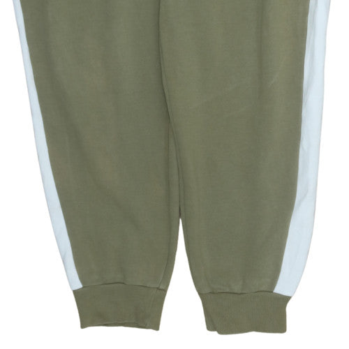 Mens UK Size XL PUMA Regular Fit Jogger Green Trousers